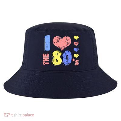 I Heart The 80's Cool Comfort Performance Bucket Hat