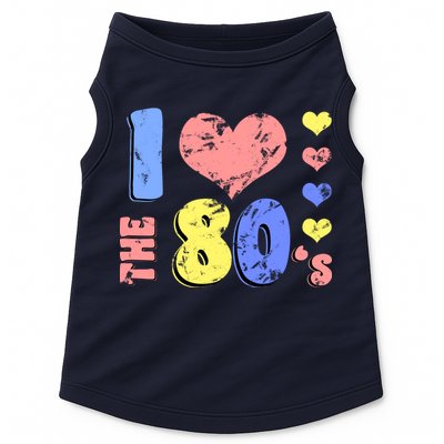 I Heart The 80's Doggie Tank
