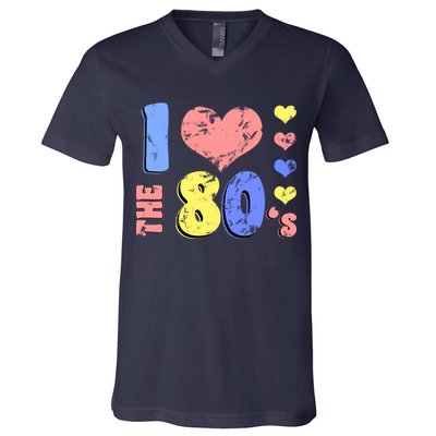I Heart The 80's V-Neck T-Shirt