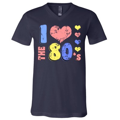 I Heart The 80's V-Neck T-Shirt