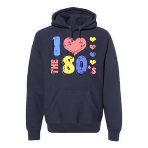 I Heart The 80's Premium Hoodie