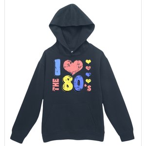 I Heart The 80's Urban Pullover Hoodie