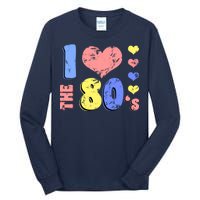 I Heart The 80's Tall Long Sleeve T-Shirt