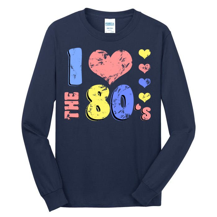 I Heart The 80's Tall Long Sleeve T-Shirt