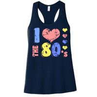 I Heart The 80's Women's Racerback Tank