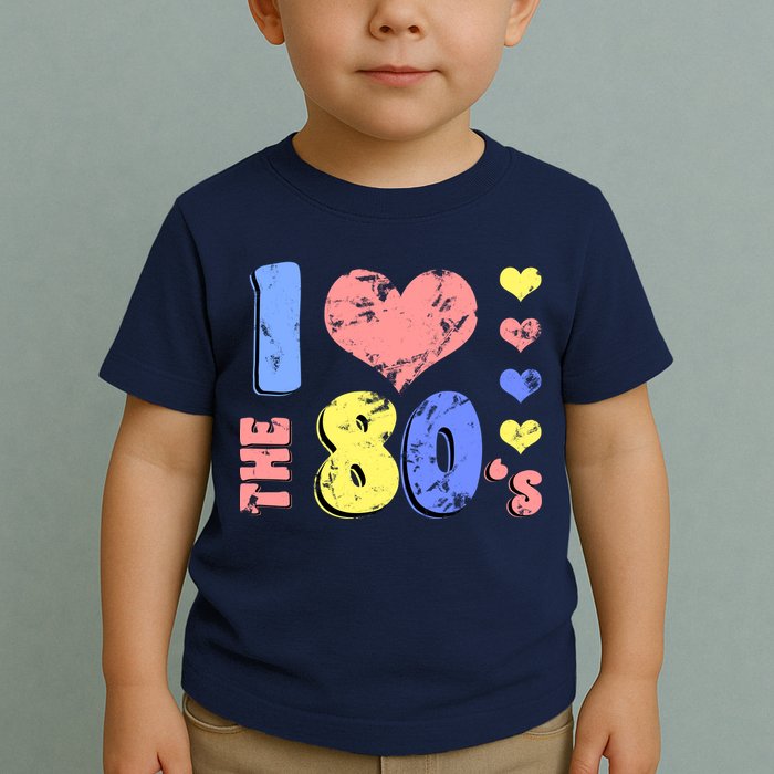 I Heart The 80's Toddler T-Shirt