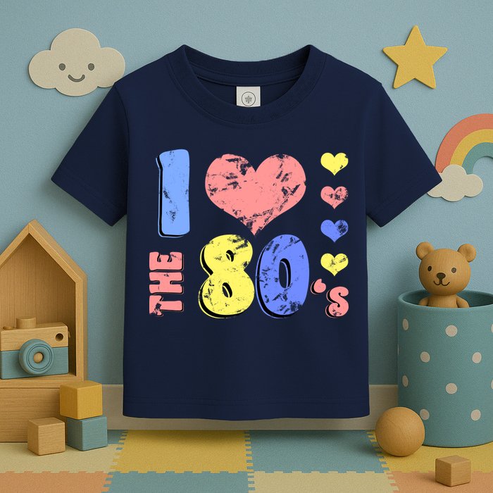 I Heart The 80's Toddler T-Shirt