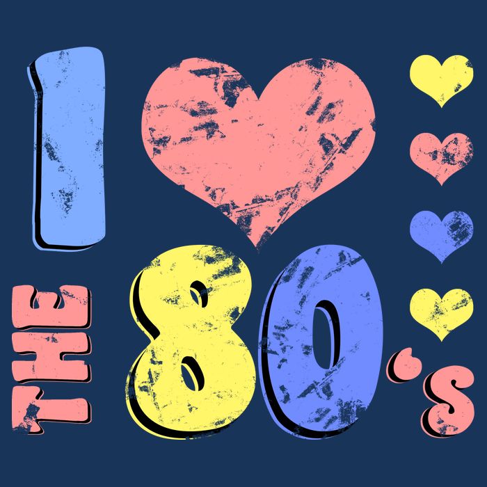I Heart The 80's Toddler T-Shirt