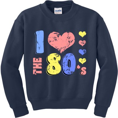 I Heart The 80's Kids Sweatshirt