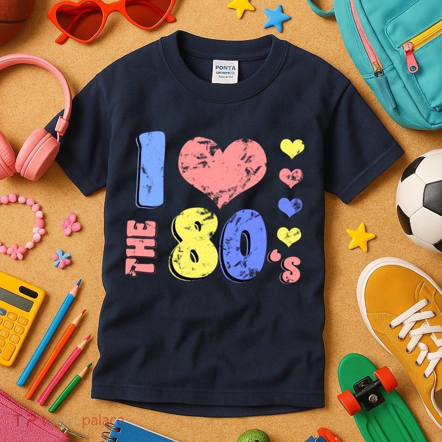 I Heart The 80's Kids T-Shirt