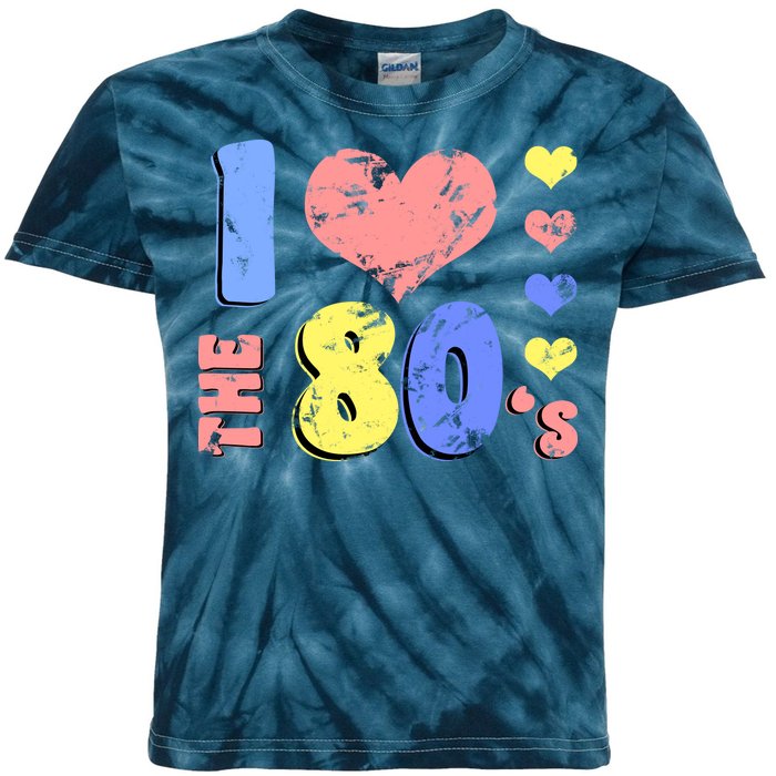 I Heart The 80's Kids Tie-Dye T-Shirt