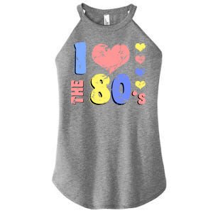 I Heart The 80's Women's Perfect Tri Rocker Tank