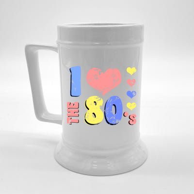 I Heart The 80's Beer Stein