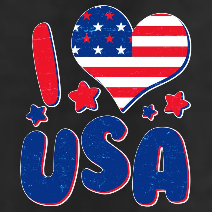 I Heart USA Cool Comfort Performance Bucket Hat