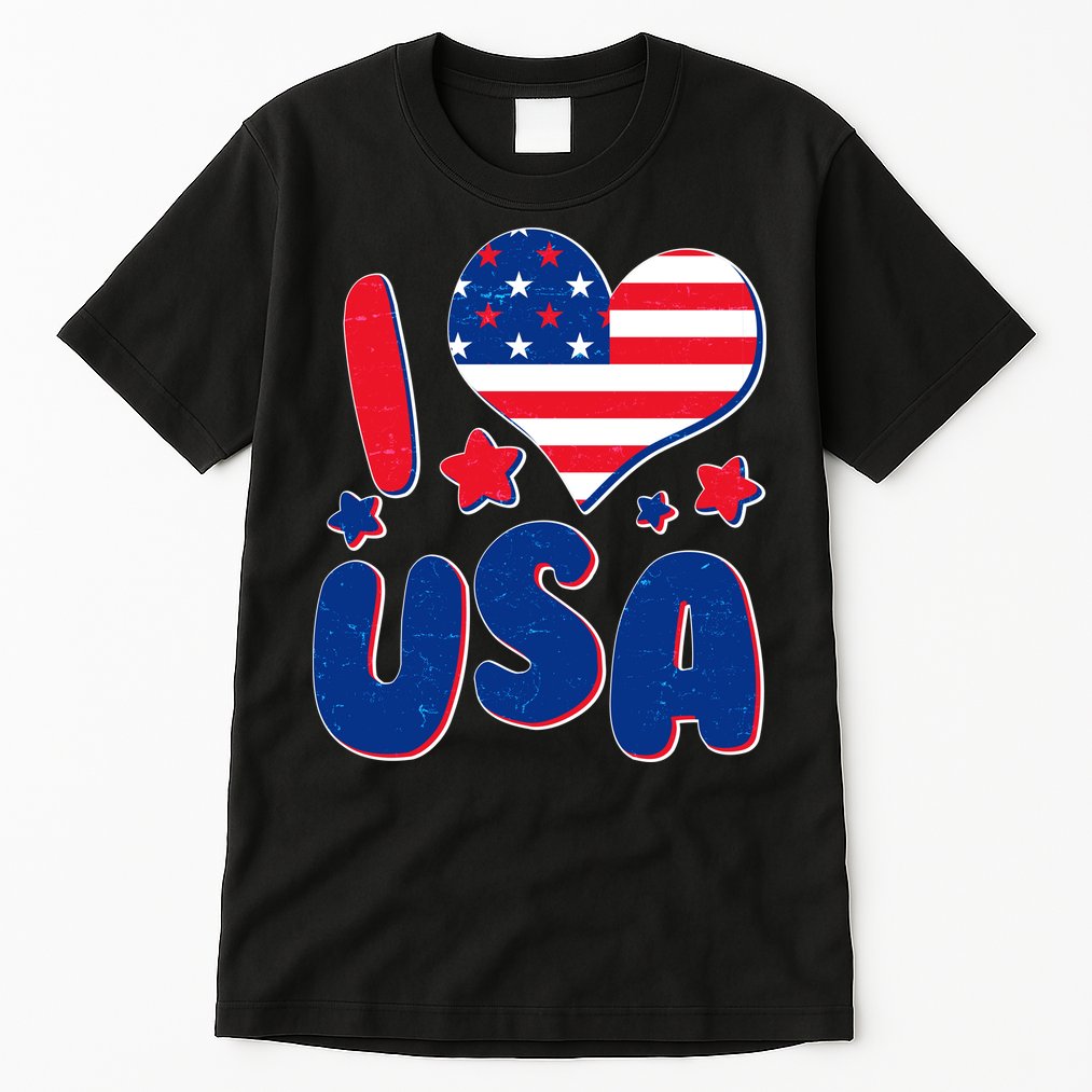 I Heart USA Tall T-Shirt