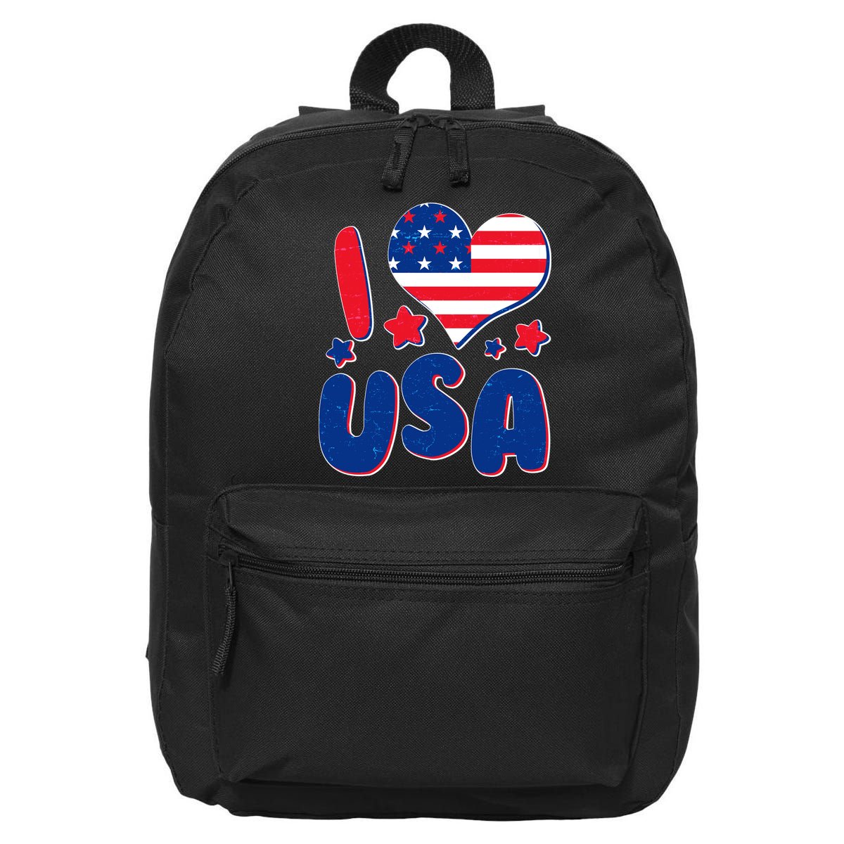 I Heart USA 16 in Basic Backpack