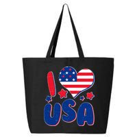 I Heart USA 25L Jumbo Tote