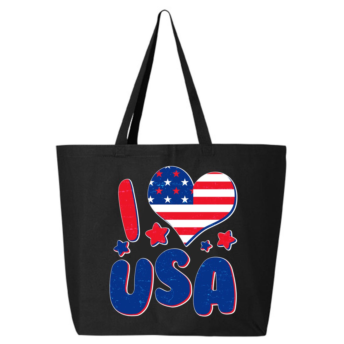 I Heart USA 25L Jumbo Tote