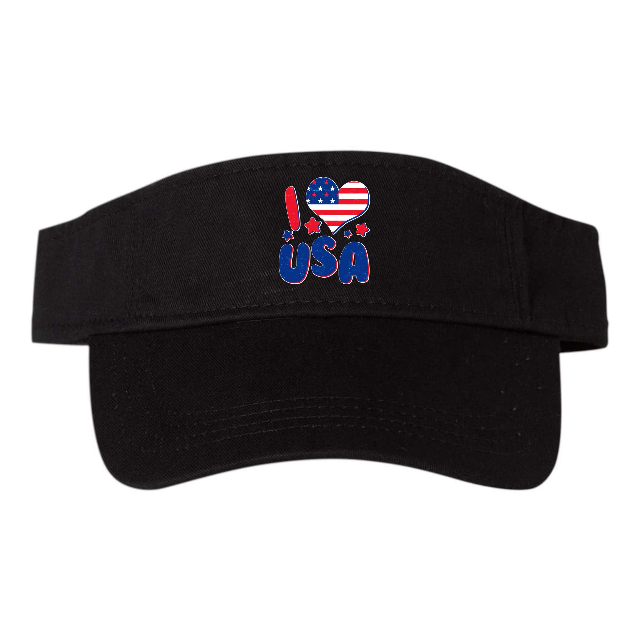 I Heart USA Visor