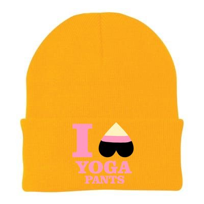 I Heart Yoga Pants Knit Cap Winter Beanie