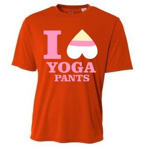 I Heart Yoga Pants Cooling Performance Crew T-Shirt