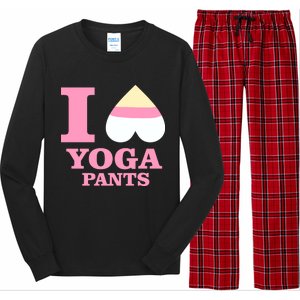 I Heart Yoga Pants Long Sleeve Pajama Set