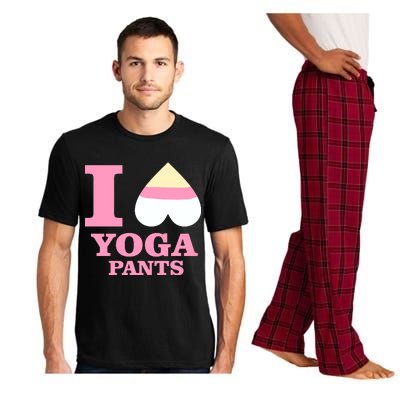 I Heart Yoga Pants Pajama Set