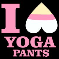 I Heart Yoga Pants 16 in Basic Backpack