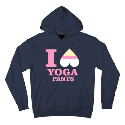 I Heart Yoga Pants Hoodie