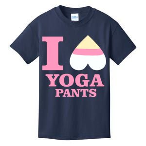 I Heart Yoga Pants Kids T-Shirt