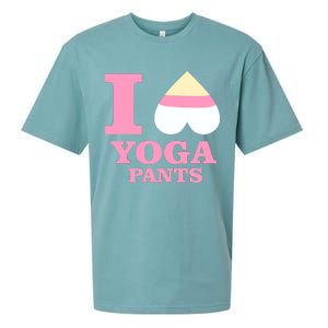 I Heart Yoga Pants Sueded Cloud Jersey T-Shirt