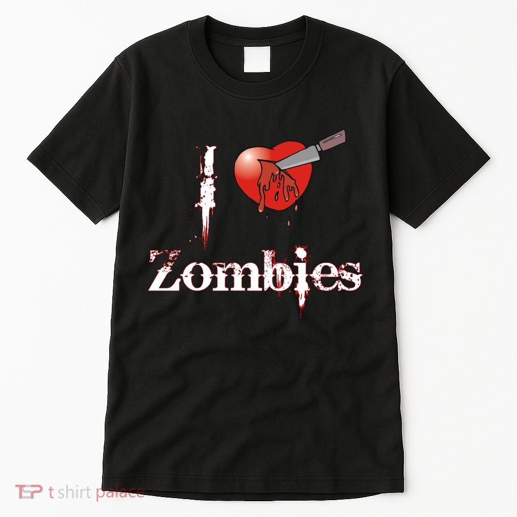 I Heart Zombies Tall T-Shirt