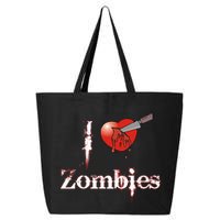 I Heart Zombies 25L Jumbo Tote
