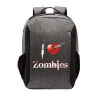 I Heart Zombies Vector Backpack