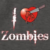 I Heart Zombies Vector Backpack