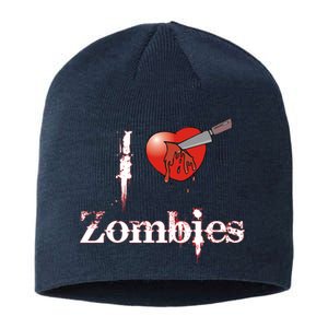 I Heart Zombies Sustainable Beanie