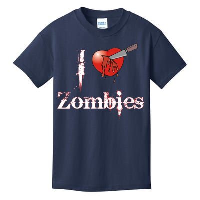 I Heart Zombies Kids T-Shirt