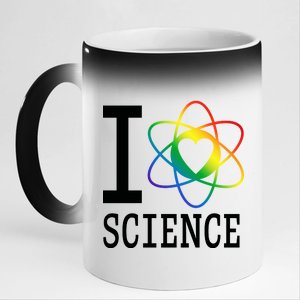 I Heat Science 11oz Black Color Changing Mug