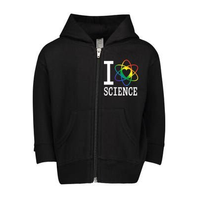 I Heat Science Toddler Zip Fleece Hoodie