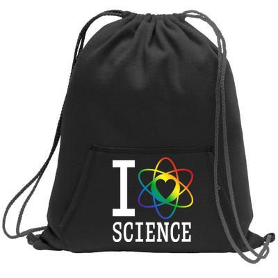 I Heat Science Sweatshirt Cinch Pack Bag