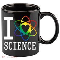 I Heat Science 11oz C Handle Ceramic Mug