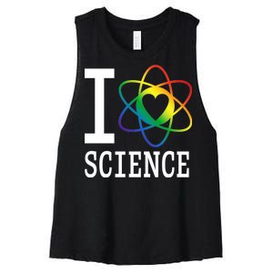 I Heat Science Women's Racerback Cropped Tank