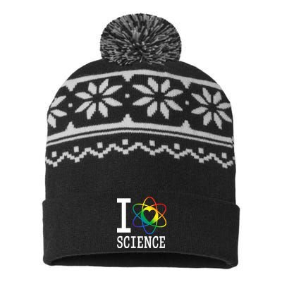 I Heat Science USA-Made Snowflake Beanie