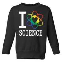 I Heat Science Toddler Sweatshirt