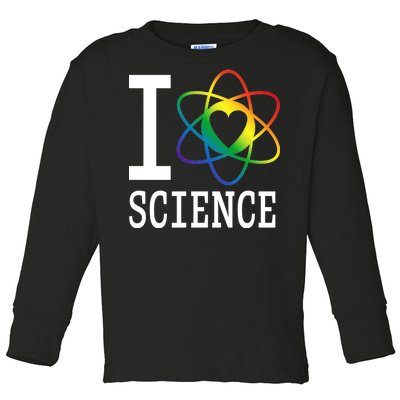 I Heat Science Toddler Long Sleeve Shirt