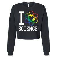 I Heat Science Cropped Pullover Crew