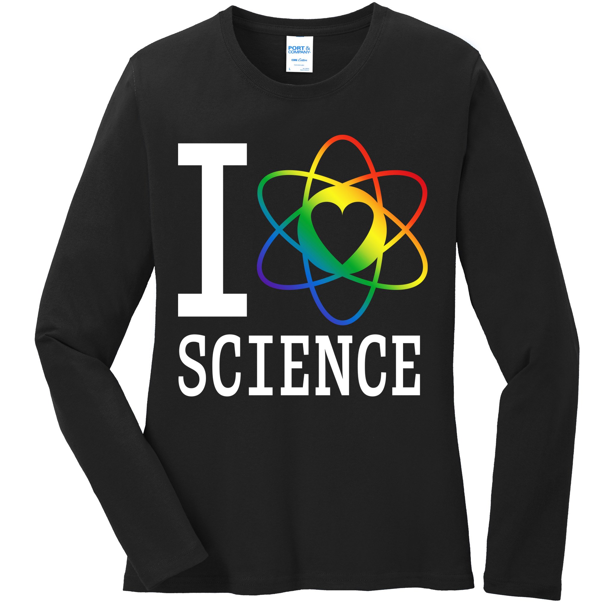 I Heat Science Ladies Long Sleeve Shirt