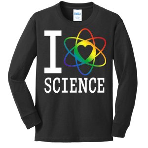 I Heat Science Kids Long Sleeve Shirt