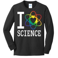 I Heat Science Kids Long Sleeve Shirt