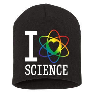 I Heat Science Short Acrylic Beanie